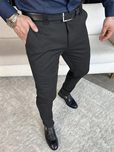 Smart Suit Pants For Men with Slant Side Pockets - Mylivingdream Store