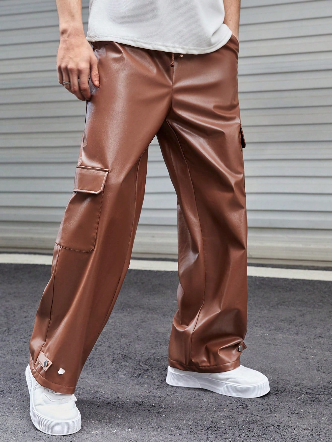 Cargo Pants with Drawstring Waist