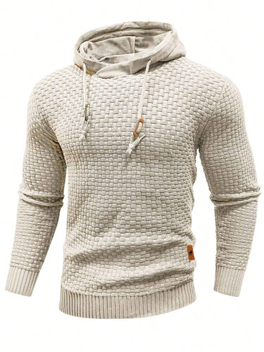 Waffle Hooded Sweater for Men - Mylivingdream Store